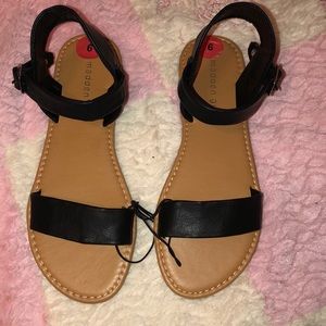 Madden Girl black sandals
